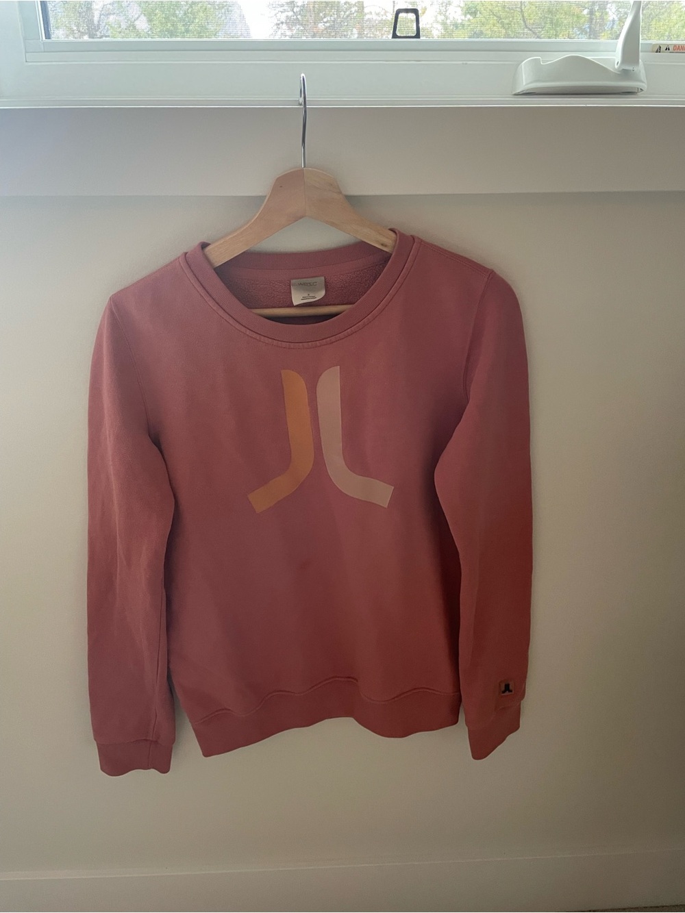 Women’s Dusty Rose we are the superlative conspiracy Crewneck Sweatshirt